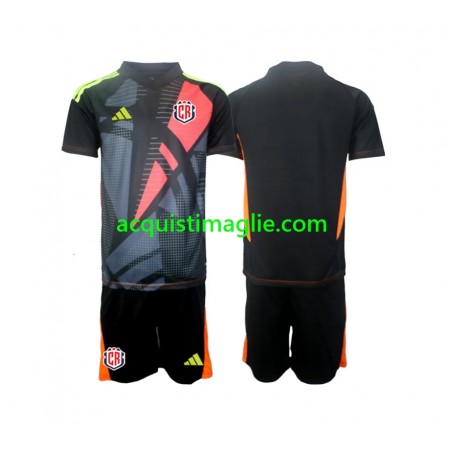 Divisa di Calcio Costa Rica Portiere Bambino Terza 2024